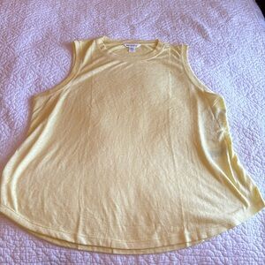 NWT Athleta breezy tank. Sunshine yellow 1x